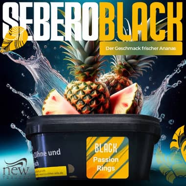 Sebero Black 200g - Passion rings