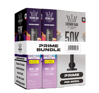 Al Fakher 50k Hypermax Prime Pod Set - Mixed Berry