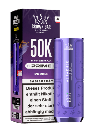Al Fakher Hypermax Prime 50k Akkuträger - Peach