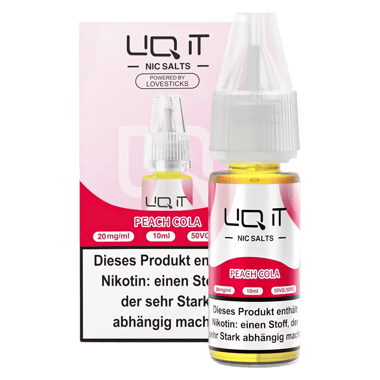 LIQ IT 10ml - Peach Cola 20mg LIQ IT 10ml - Peach Cola 20mg