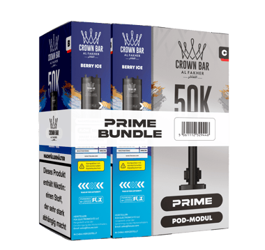 Al Fakher 50k Hypermax Prime Pod Set - Berry Ice
