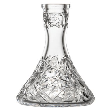 01_Caesar-Crystal-Cone-Floe-Clear Caesar Crystal Cone - Floe - Clear