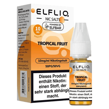 Elfliq - Nikotinsalz Liquid 10mg/ml - Tropical Fruit