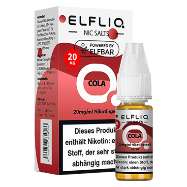 Elfliq - Nikotinsalz Liquid 20mg/ml - Cola Elfliq - Nikotinsalz Liquid 20mg/ml - Cola