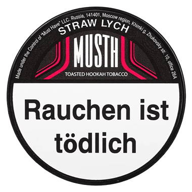 Must H 25g - Straw Lych