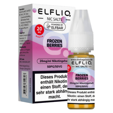 Elfliq - Nikotinsalz Liquid 20mg/ml - Frozen Berries