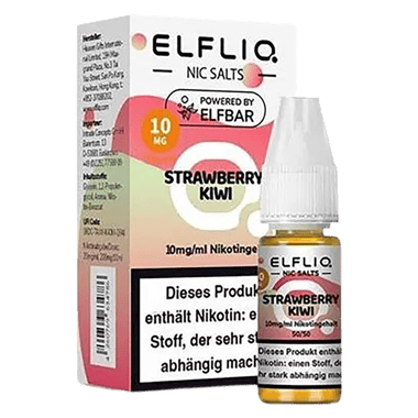 Elfliq - Nikotinsalz Liquid 10mg/ml - Strawberry Kiwi