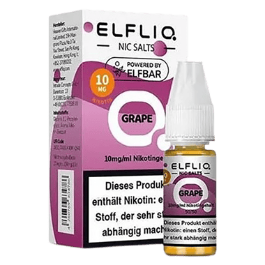 Elfliq - Nikotinsalz Liquid 10mg/ml - Grape