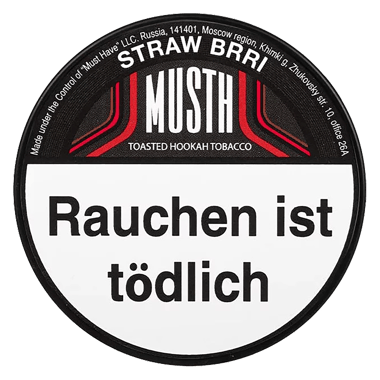 Must H 125g - Straw Brri