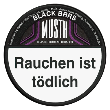 Must H 25g - Black Brrs
