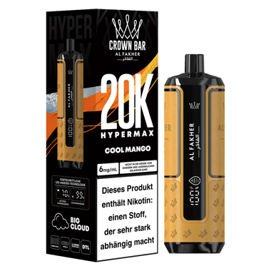 Al Fakher 20K Hypermax - Cool Mango 6mg/ml