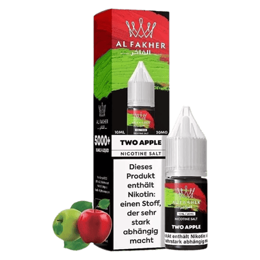 Al Fakher Liquid 10ml - Two Apple 20mg Al Fakher Liquid 10ml - Two Apple 20mg