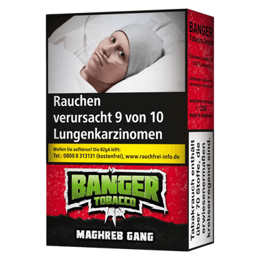 01_Banger-Tobacco-25g-Maghreb-Gang Banger Tobacco 25g - Maghreb Gang