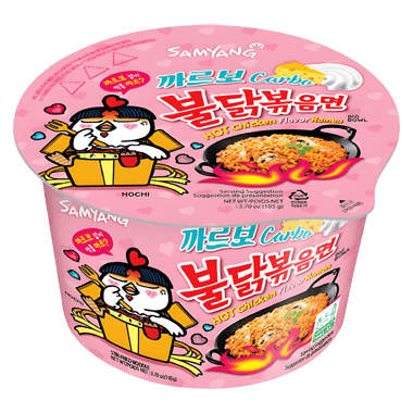 Samyang - Hot Chicken Ramen Carbonara Cup 105g MHD 26.03.2024