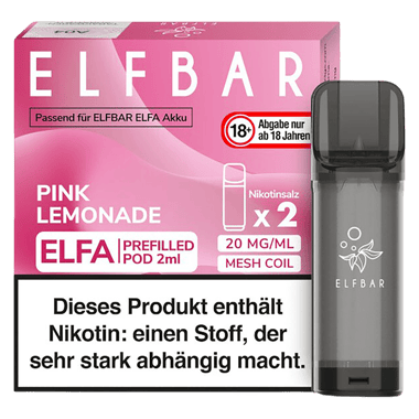 Elf Bar ELFA Liquid Pod 2er Pack - Pink Lemonade