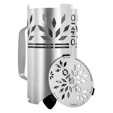 Onmo WindCover + Griff + Deckel Silber