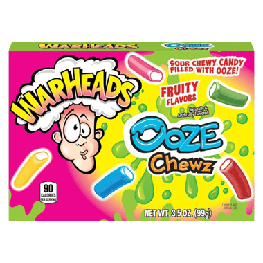 Warheads - Ooze Chews Theatre Box 99g