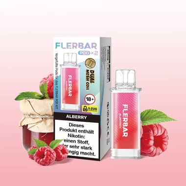 Flerbar Liquid Pod 2er Pack - Alberry