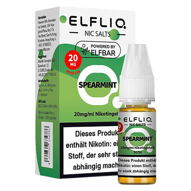 Elfliq - Nikotinsalz Liquid 20mg/ml - Spearmint Elfliq - Nikotinsalz Liquid 20mg/ml - Spearmint