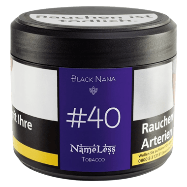 Nameless 200g - #40 Black Nana Nameless 200g - #40 Black Nana