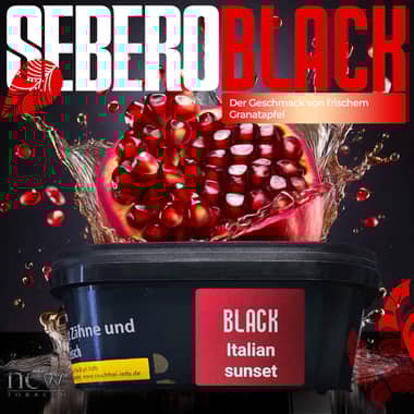 Sebero Black 200g - Italien Sunset