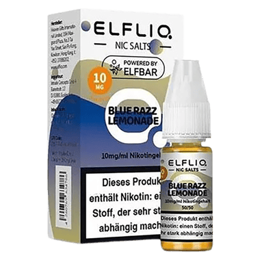 Elfliq - Nikotinsalz Liquid 10mg/ml - Blue Razz Lemonade
