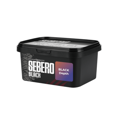 Sebero Black Shisha Tabak 200g - Depth