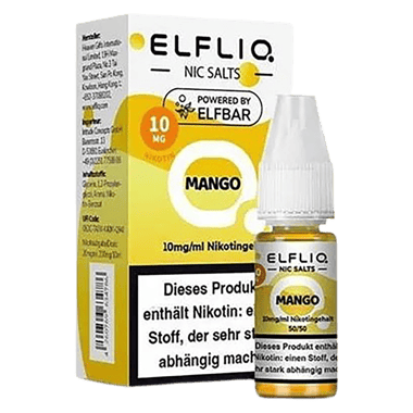 Elfliq - Nikotinsalz Liquid 10mg/ml - Mango