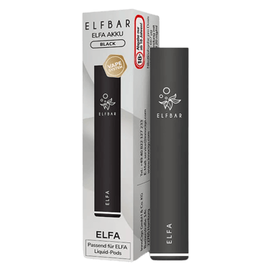 Elfbar ELFA - 500mAh Akku - Black