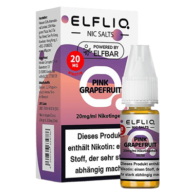 Elfliq - Nikotinsalz Liquid 20mg/ml - Pink Grapefruit