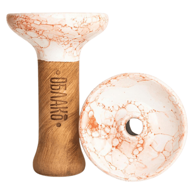 Oblako - Phunnel M Glaze - White Red Marble