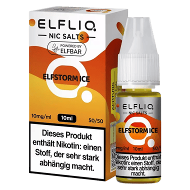 Elfliq - Nikotinsalz Liquid 10mg/ml - Elfstorm Ice