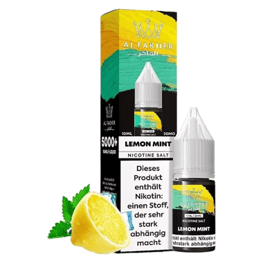 Al Fakher Liquid 10ml - Lemon Mint 20mg Al Fakher Liquid 10ml - Lemon Mint 20mg