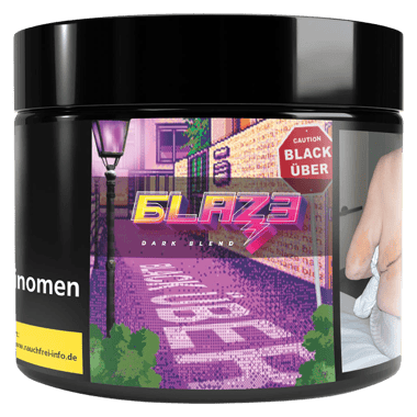 Blaze Dark Leaf 25g - Black Uber Blaze Dark Leaf 25g - Black Uber