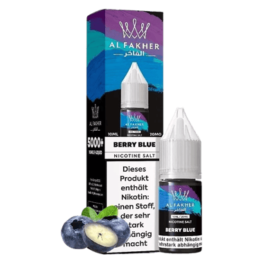 Al Fakher Liquid 10ml - Berry Blue 20mg Al Fakher Liquid 10ml - Berry Blue 20mg