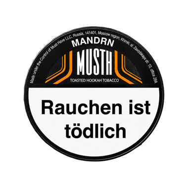 Must H Tabak 125g - Mandarin