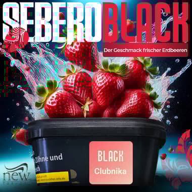 Sebero Black 200g - Clubnika
