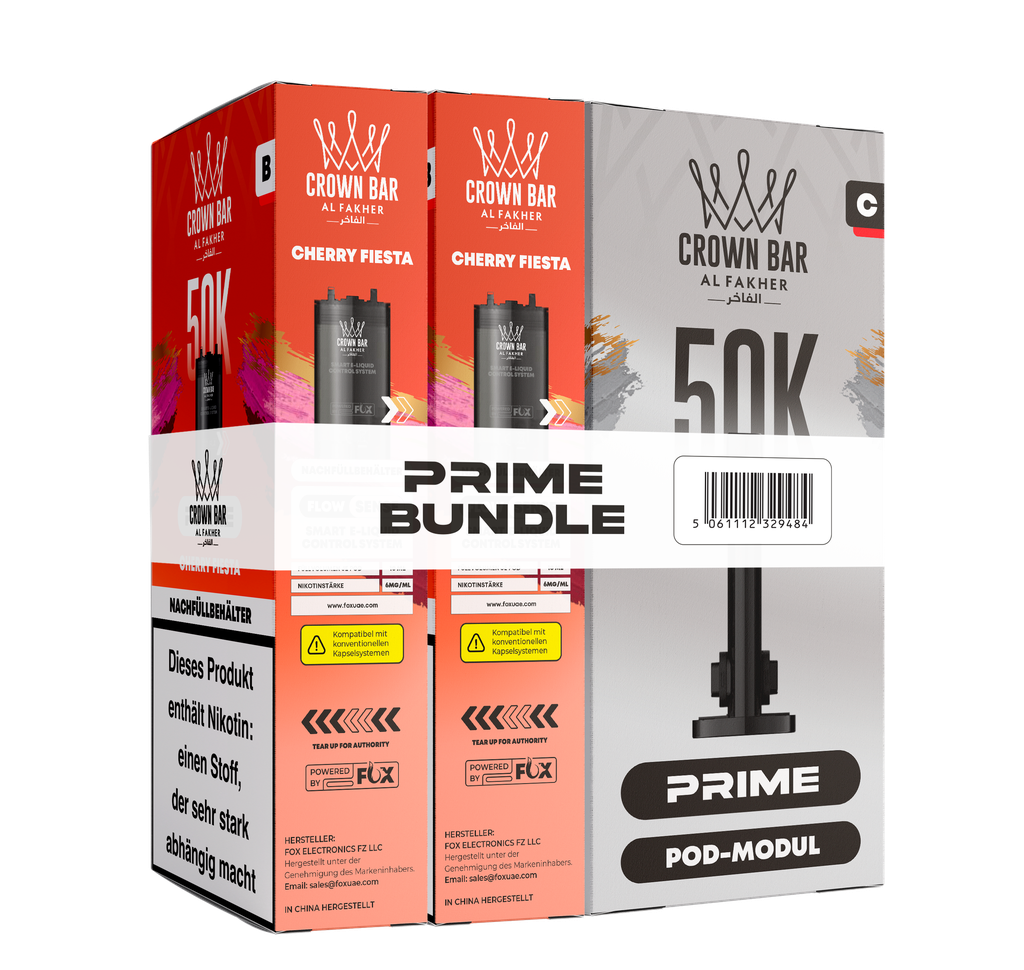 Al Fakher 50k Hypermax Prime Pod Set - Cherry Fiesta