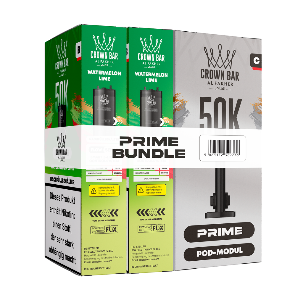 Al Fakher 50k Hypermax Prime Pod Set - Watermelon Lime