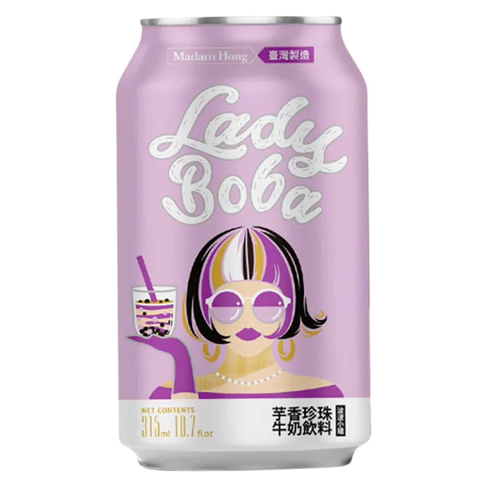 Madam Hong - Bubble Tea Milk Taro 315ml