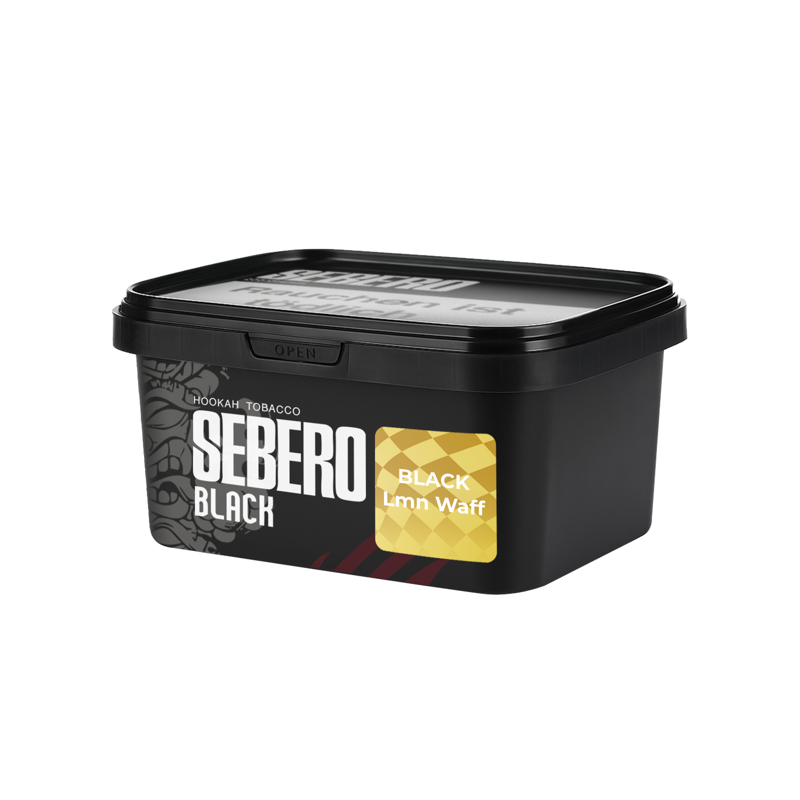 Sebero Black Shisha Tabak 200g - Lmn Waff