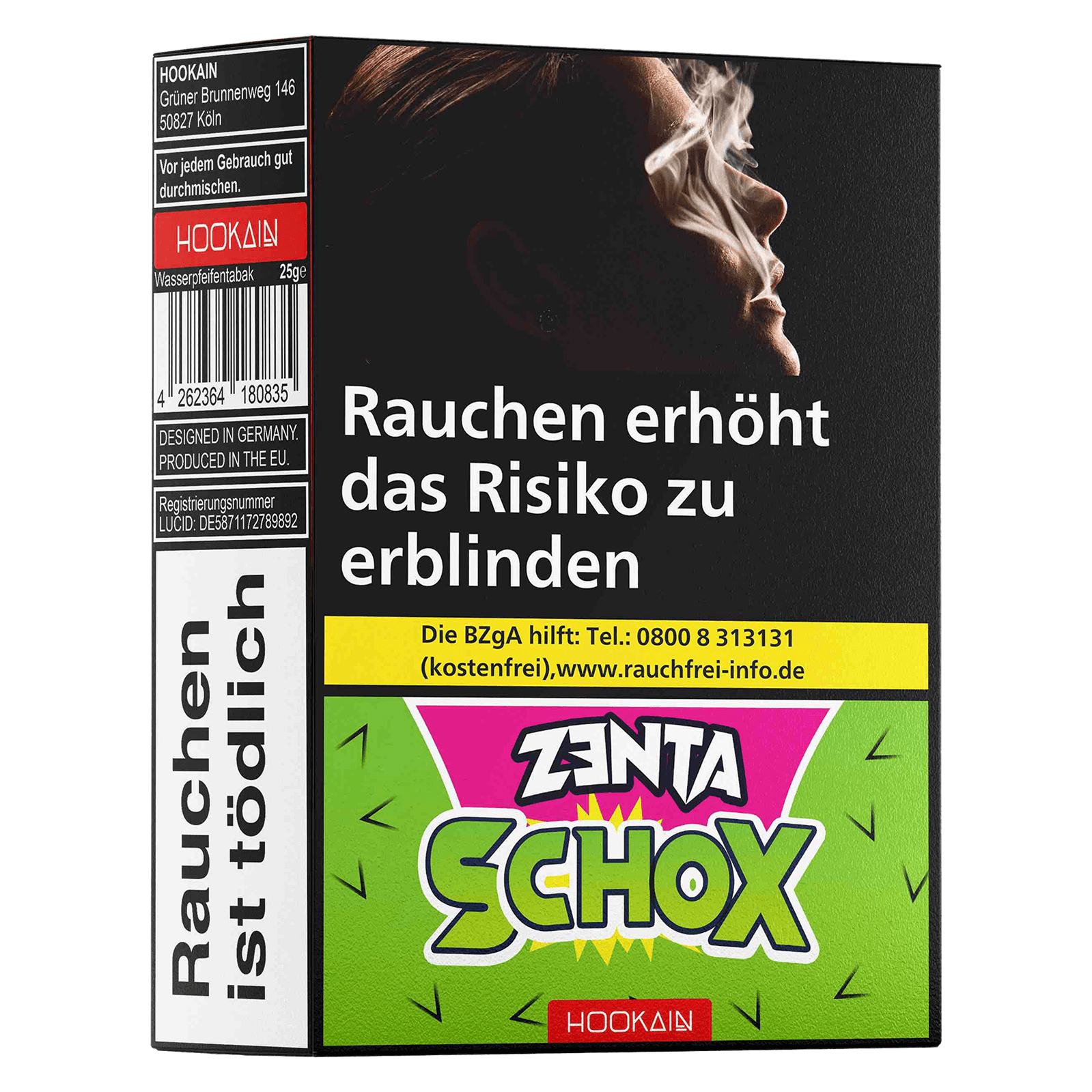 Hookain 25g - Zenta Schox