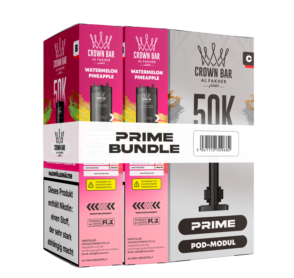 Al Fakher 50k Hypermax Prime Pod Set - WatermelonPineapple
