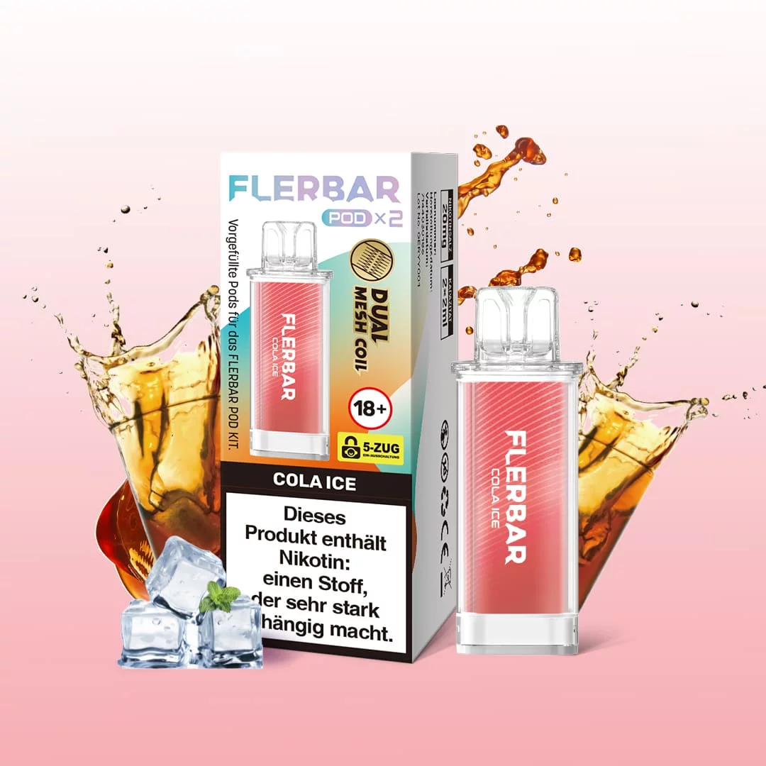 Flerbar Liquid Pod 2er Pack - Cola Ice