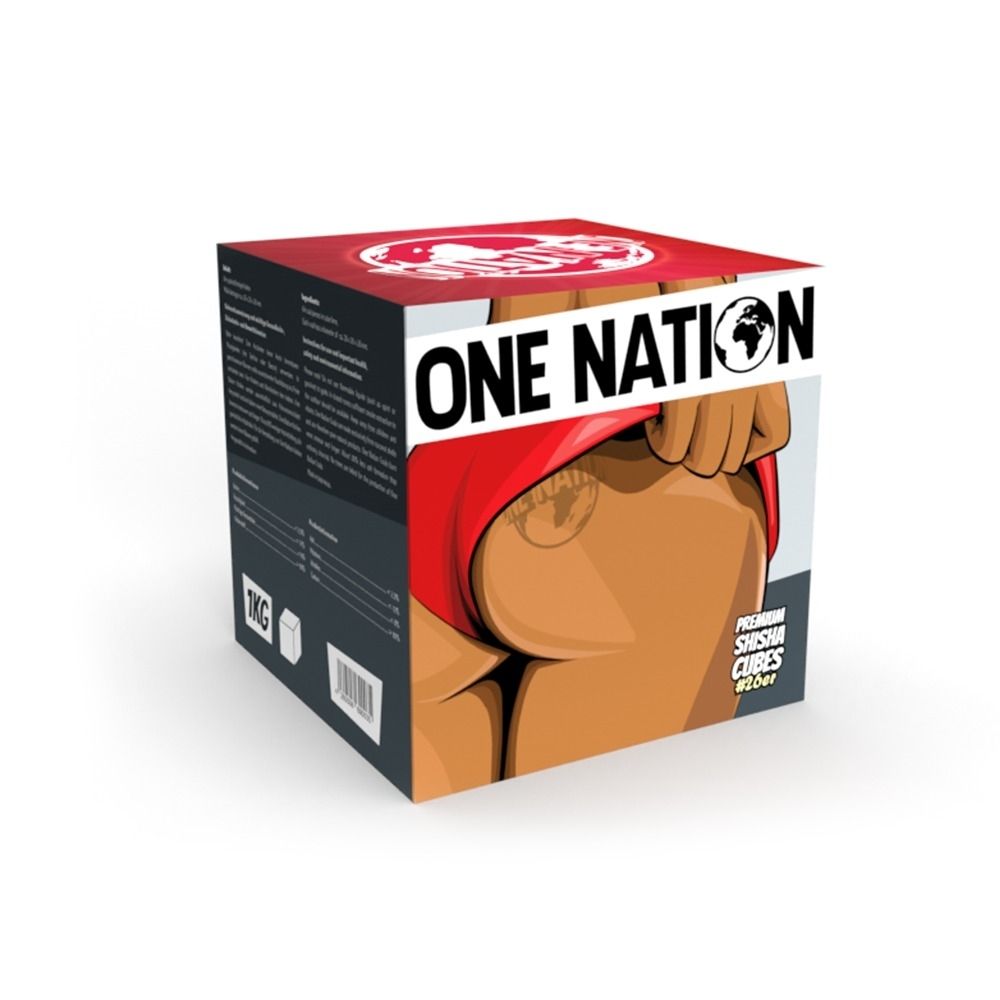 One Nation Premium 26er Shisha Kohle