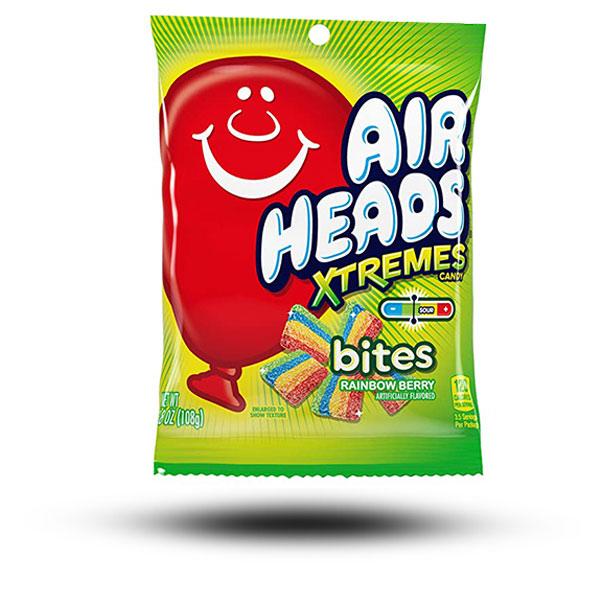Airheads - Xtremes Sour Rainbow Berry Bites 170g