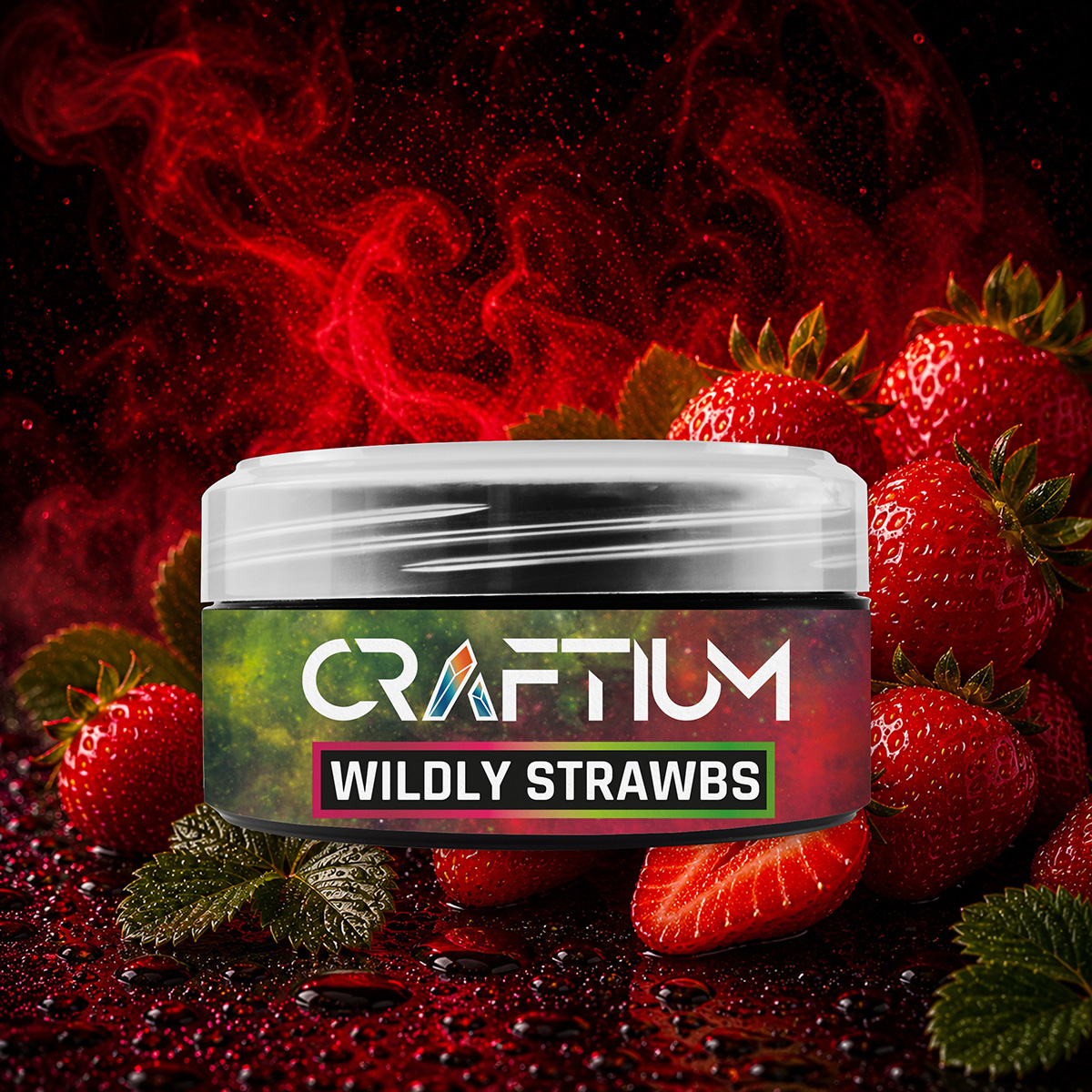T&T | Craftium Shisha Tabak 100g - Wildy Strawbs