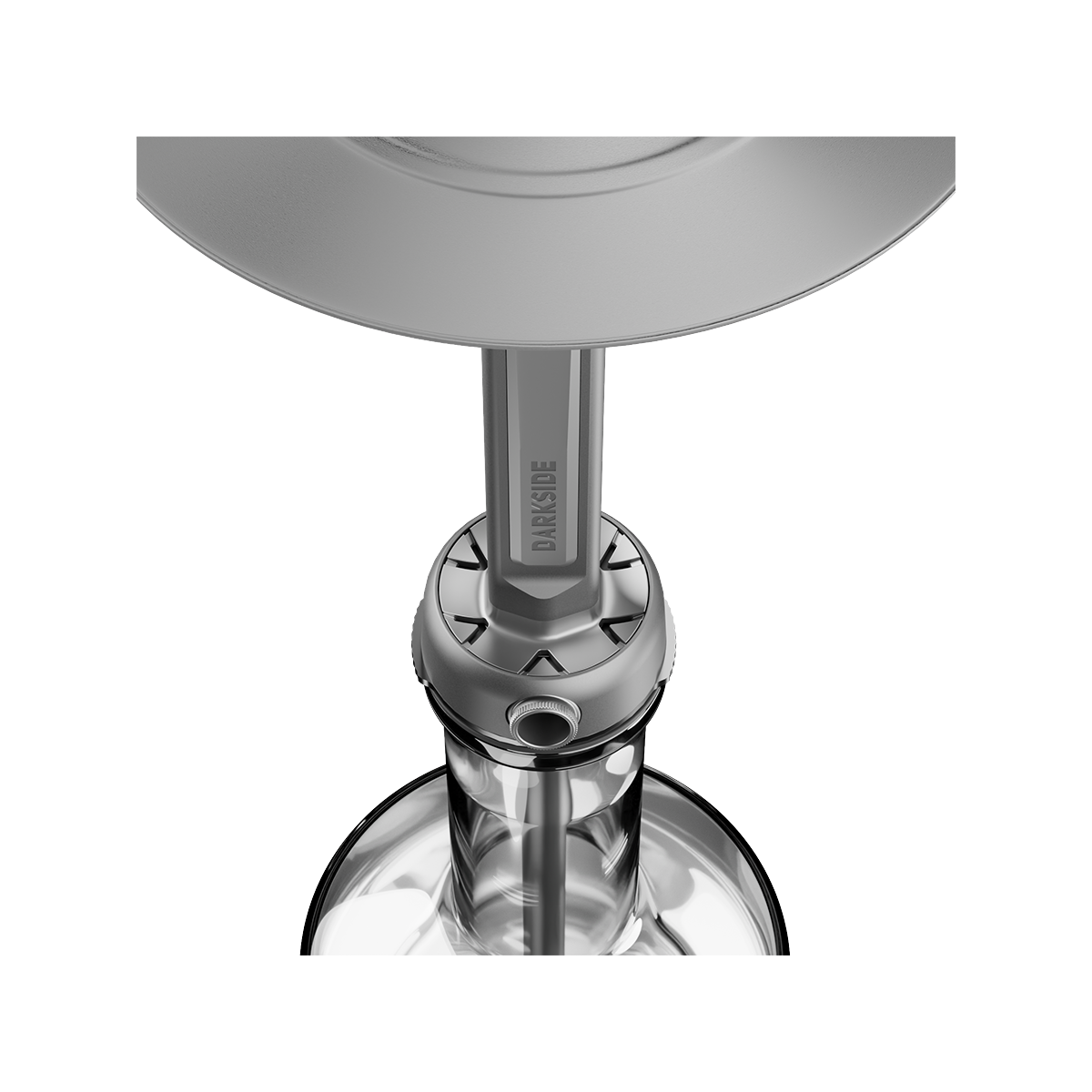 Darkside Shisha Set Pro Grey Chrome