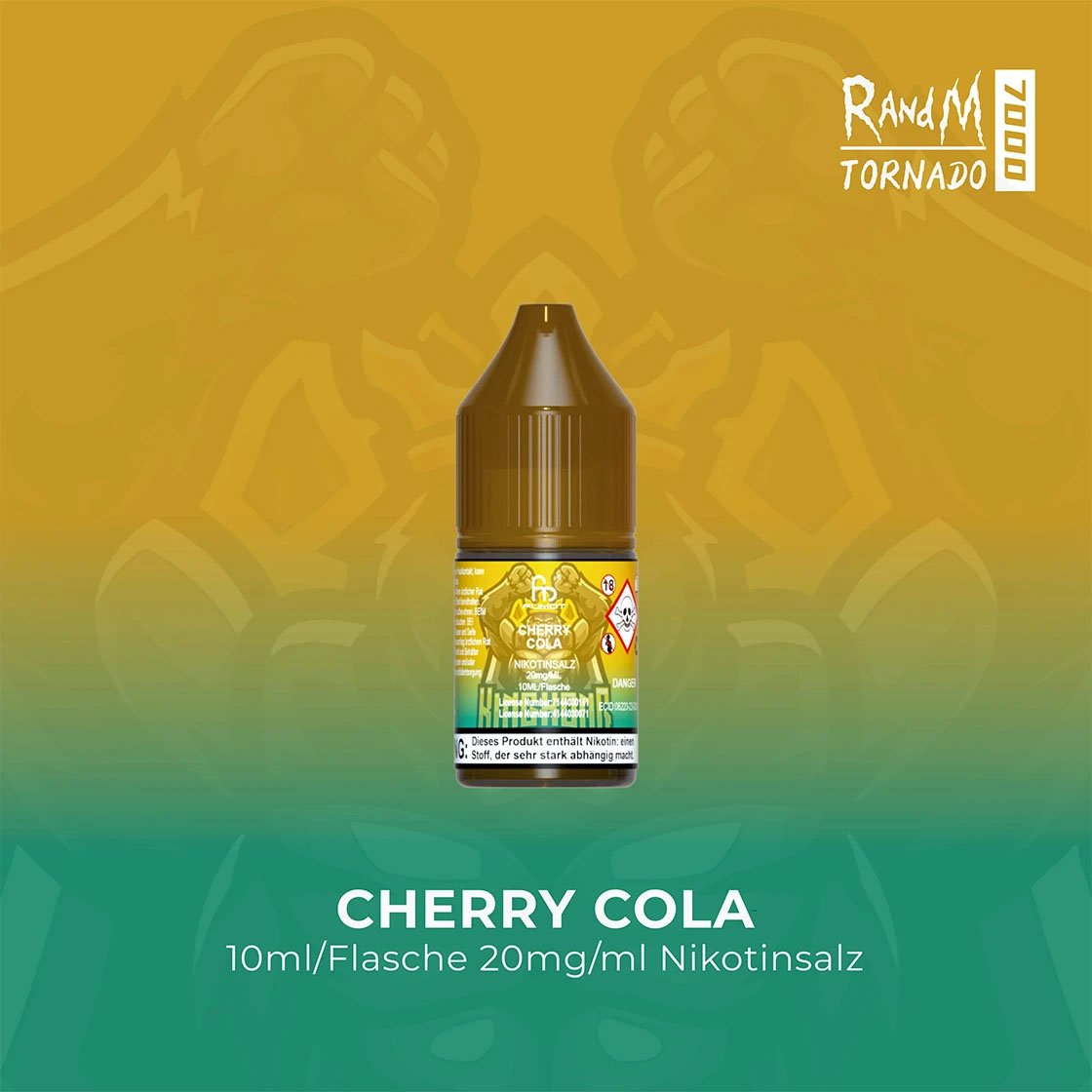 RandM Tornado Liquid 10 ml - Cherry Cola 20 mg/ml