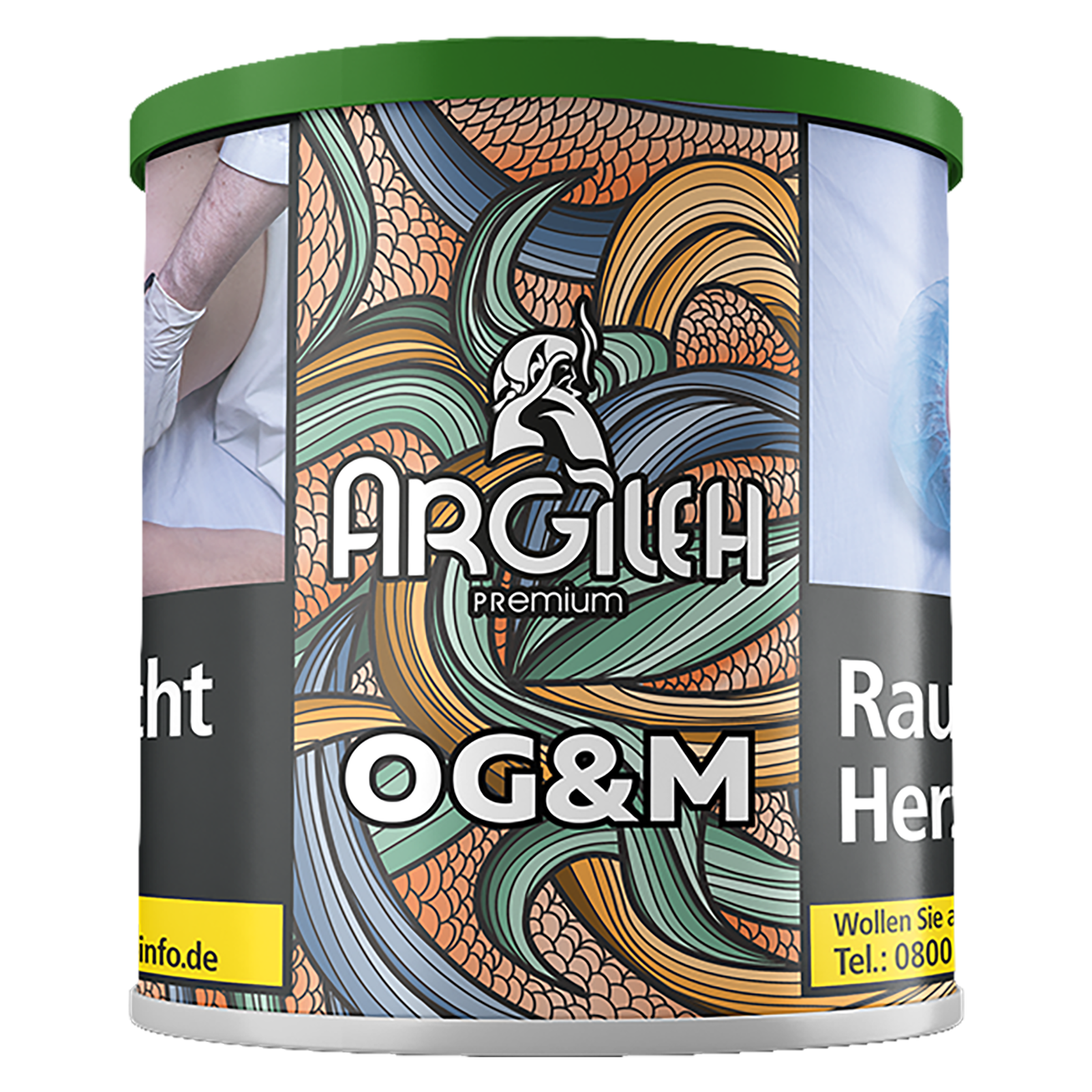 Argileh Tobacco 200g - Orng Mnt